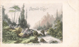 FANTAISIES - Une Halte Près Du Torrent - Animé - Carte Postale Ancienne - Otros & Sin Clasificación