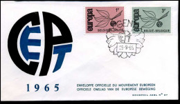 Belgium - FDC - Europa CEPT 1965 - 1965