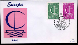 Belgium - FDC - Europa CEPT 1966 - 1966