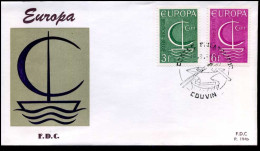 Belgium - FDC - Europa CEPT 1966 - 1966