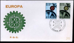 Belgium - FDC - Europa CEPT 1967 - 1967