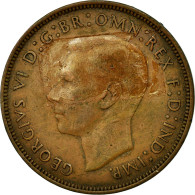 Monnaie, Grande-Bretagne, George VI, Penny, 1944, TTB, Bronze, KM:845 - D. 1 Penny