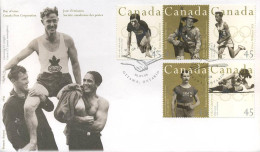 Canada - Atletiek - FDC  - 1991-2000