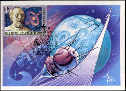 USSR - MK - Ruimtevaart / Space - Maximumkaarten