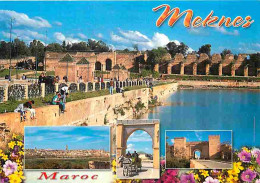 Maroc - Meknès - Multivues - Ecrite En 2005 - CPM - Voir Scans Recto-Verso - Meknes