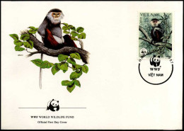 Vietnam - FDC - Concolor Gibbon - FDC