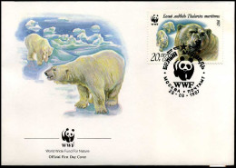 USSR - FDC - Ice Bear - FDC
