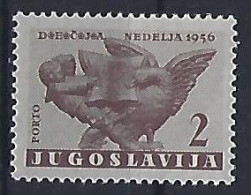 Jugoslavia 1956  Zwangszuschlagsmarken-Porto (**) MNH  Mi.13 - Beneficiencia (Sellos De)