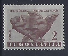 Jugoslavia 1956  Zwangszuschlagsmarken-Porto (*) MM  Mi.13 - Beneficiencia (Sellos De)