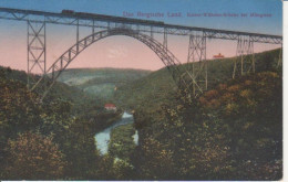 Bergisch-Land Müngstener Brücke Bahnpgl1916 #94.186 - Brücken