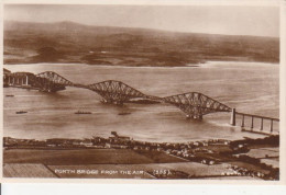 Forth Bridge From The Air Ngl #94.197 - Ponts