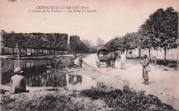 60 - CREVECOEUR Le GRAND - L'avenue De La Prairie - La Peche Est Ouverte - Crevecoeur Le Grand