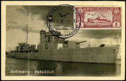 Paraguay - Maximum Card - Battle Ship - 1937 - Schiffe