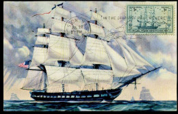 USA - Maximum Card - U.S. Frigate Constitution "Old Ironsides" - Ships