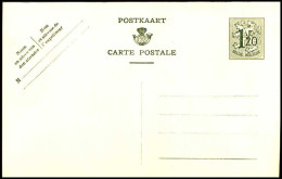 België - Postkaart - 1,20 Fr Heraldieke Leeuw - Postcards 1951-..