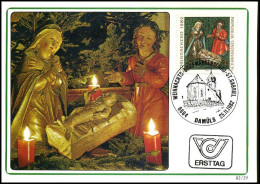 österreich - Maximum Card - Weihnachten 1982 - Cartoline Maximum