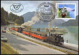 österreich - Maximum Card - 100 Jahre Achenseebahn - Maximumkaarten