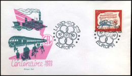 Luxembourg - FDC - Centenaire 1859-1959 - Treni