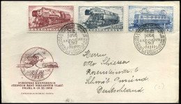 Ceskoslovensko - FDC - Trains - Treni