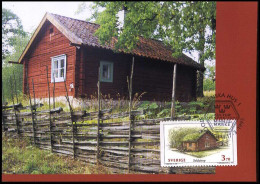 Sweden - Maximum Card - Swedish Houses - Tarjetas – Máxima