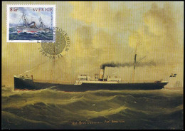 Sweden - Maximum Card - Maritime Heritage - Schiffe