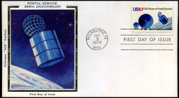 USA - FDC - Postal Service, 200th Anniversay - América Del Norte