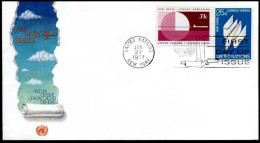 Nations Unies - FDC - Air Mail Series - FDC