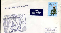 Malaysia - FDC - Port Kelang -- Fregatte Niedersachsen - Malasia (1964-...)