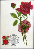 Bundespost - Maximum Card - Roses - Rosas