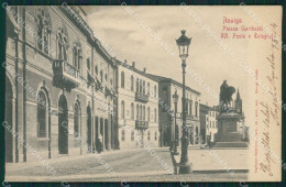 Rovigo Città Garibaldi Poste Cartolina QT1759 - Rovigo