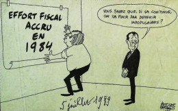 ► Coupure De Presse  Quotidien Le Figaro Jacques Faisant 1983 Mauroy Delors  Effort Fiscal Accru En 1984 - 1950 à Nos Jours