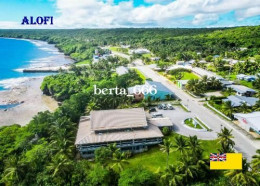 Niue Island Alofi Aerial View New Postcard - Other & Unclassified