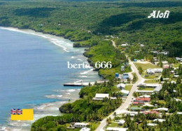 Niue Island Alofi Aerial View New Postcard - Other & Unclassified