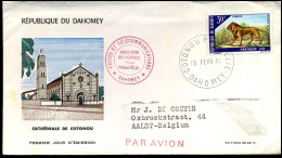 FDC - Cathédrale De Cotonou - Bénin – Dahomey (1960-...)