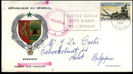 FDC - Armoiries - Sénégal (1960-...)