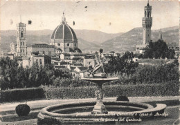 ITALIE - Firenze - Vedula Della Cattedrale E Lorre Di Arnolfo Con La Fontana Del Ganimede - Carte Postale - Firenze (Florence)