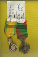 2 Medailles Militaire - Frankrijk