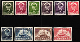 Grönland 28-36 Postfrisch #NE691 - Andere & Zonder Classificatie