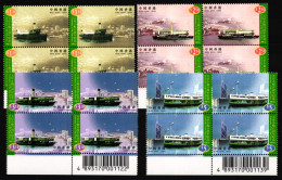 Hongkong 838-841 Postfrisch Als 4er Blöcke, Schiffe #NE743 - Altri & Non Classificati