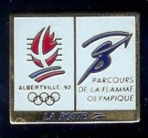 @@ La Poste ALBERTVILLE 92 Parcours De La Flamme Olympique @@po65 - Mail Services