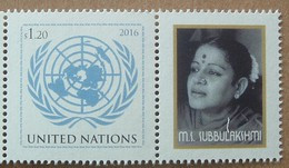 N1-H6 : Nations Unies New York   -  M.S. Subbulakshmi (chanteuse Indienne) - Nuovi