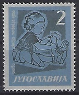 Jugoslavia 1958  Zwangszuschlagsmarken-Porto (**) MNH  Mi.17 - Wohlfahrtsmarken