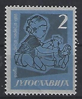 Jugoslavia 1958  Zwangszuschlagsmarken-Porto (**) MNH  Mi.17 - Liefdadigheid