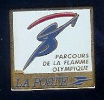 @@ La Poste Parcours De La Flamme Olympique @@po64 - Postwesen