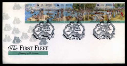 Australië  - The First Fleet -  - Ersttagsbelege (FDC)