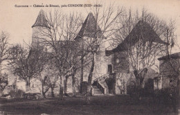 E2-32) GASCOGNE - CHATEAU DE BERAUT PRES CONDOM - GERS  - ( 2 SCANS ) - Condom