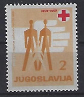 Jugoslavia 1959  Zwangszuschlagsmarken-Porto (**) MNH  Mi.18 - Charity Issues