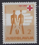 Jugoslavia 1959  Zwangszuschlagsmarken-Porto (**) MNH  Mi.18 - Bienfaisance