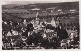 E18- SCHLOß  SIGMARINGEN - ORIGINAL FLIEGERAUFNAHME - ( 2 SCANS ) - Sigmaringen