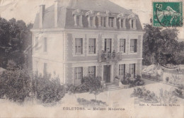 E18-19) EGLETONS (CORREZE) MAISON MODERNE -  EN 1910 - Egletons